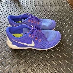 Nike Free 5.0 Women’s Purple Size 10